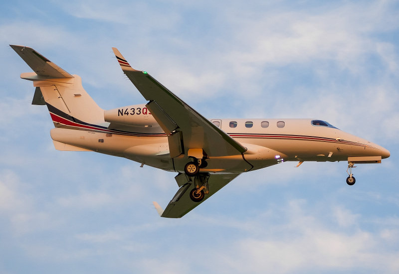 Photo of N433QS - Netjets Aviation Embraer Phenom 300 at MKE on AeroXplorer Aviation Database