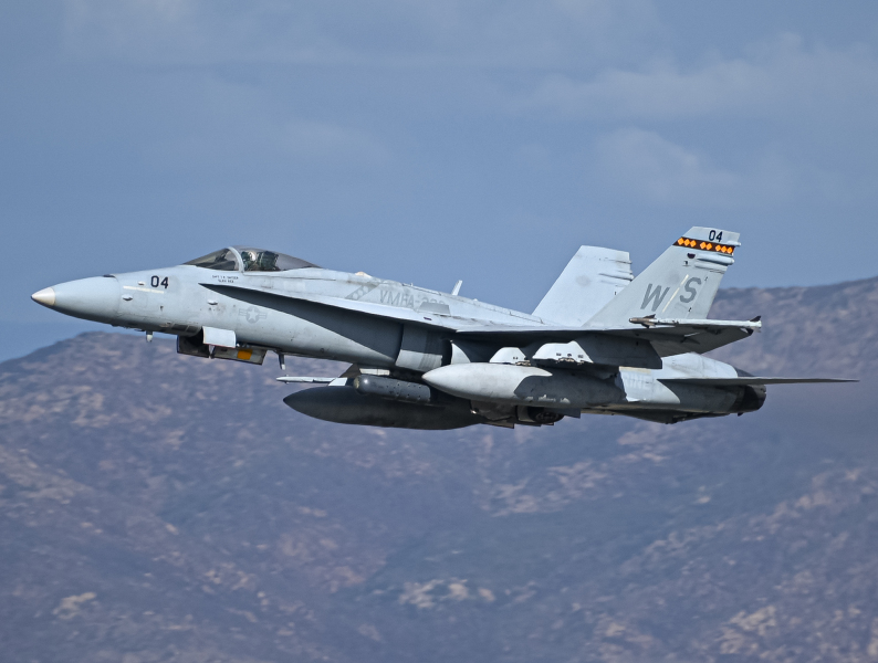 Photo of 164900 - USMC - United States Marine Corp McDonnel Douglas F/A-18 Hornet at SDM on AeroXplorer Aviation Database