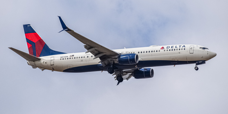 Photo of N814DN - Delta Airlines Boeing 737-900ER at DEN on AeroXplorer Aviation Database