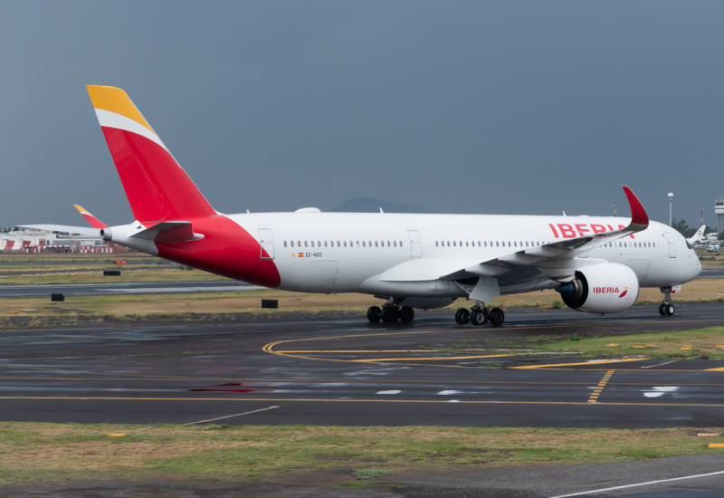 Photo of EC-NXD - Iberia Airbus A350-900 at MAD on AeroXplorer Aviation Database