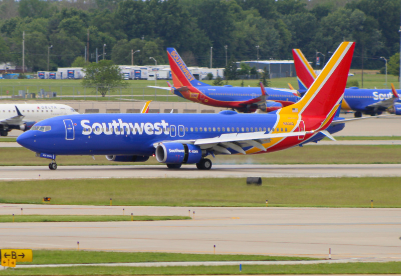 Photo of N8311Q - Southwest Airlines Boeing 737-900 at IND on AeroXplorer Aviation Database