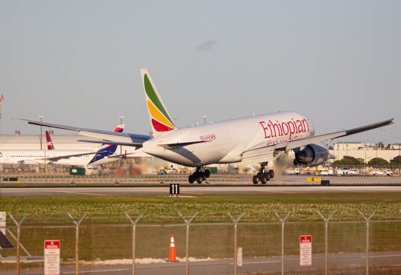 Photo of ET-AVT - Ethiopian Airlines Boeing 777-F at MIA on AeroXplorer Aviation Database