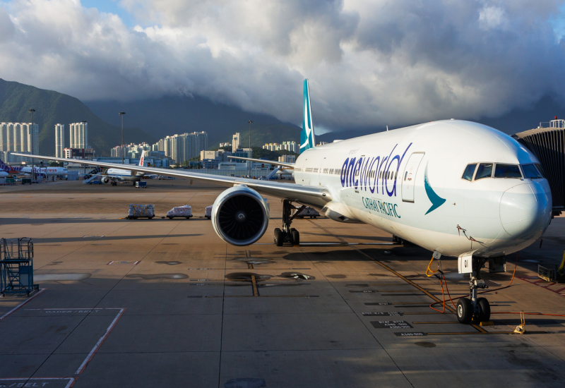 Photo of B-KQL - Cathay Pacific Boeing 777-300ER at HKG on AeroXplorer Aviation Database