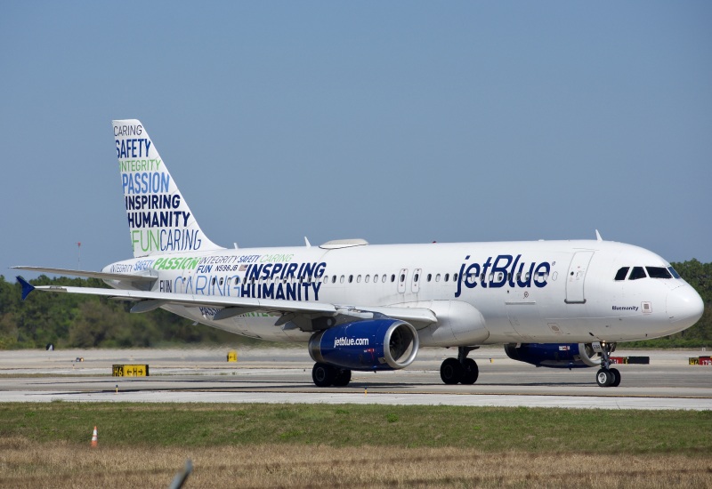 Photo of N598JB - JetBlue Airways Airbus A320 at MCO on AeroXplorer Aviation Database