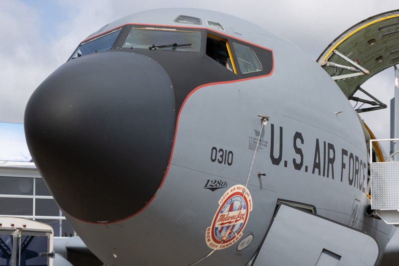 Photo of 61-0310 - USAF - United States Air Force Boeing KC-135 Stratotanker at OSH on AeroXplorer Aviation Database