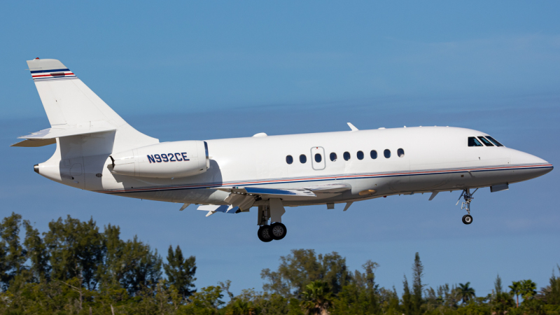 Photo of N992CE - PRIVATE Dassault Falcon 2000EX at APF on AeroXplorer Aviation Database