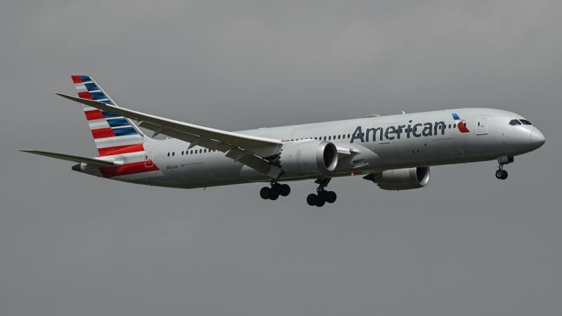 Photo of N822AN - American Airlines Boeing 787-9 at DFW on AeroXplorer Aviation Database