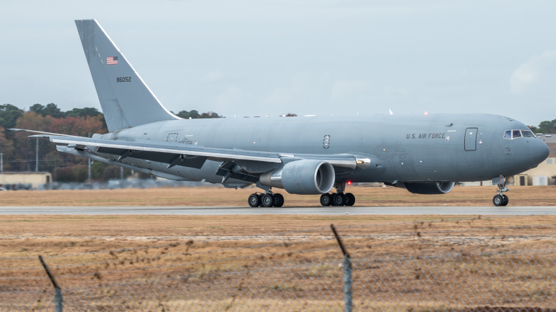 Photo of 18-46052 - USAF - United States Air Force Boeing KC-46A Pegasus at GSB on AeroXplorer Aviation Database
