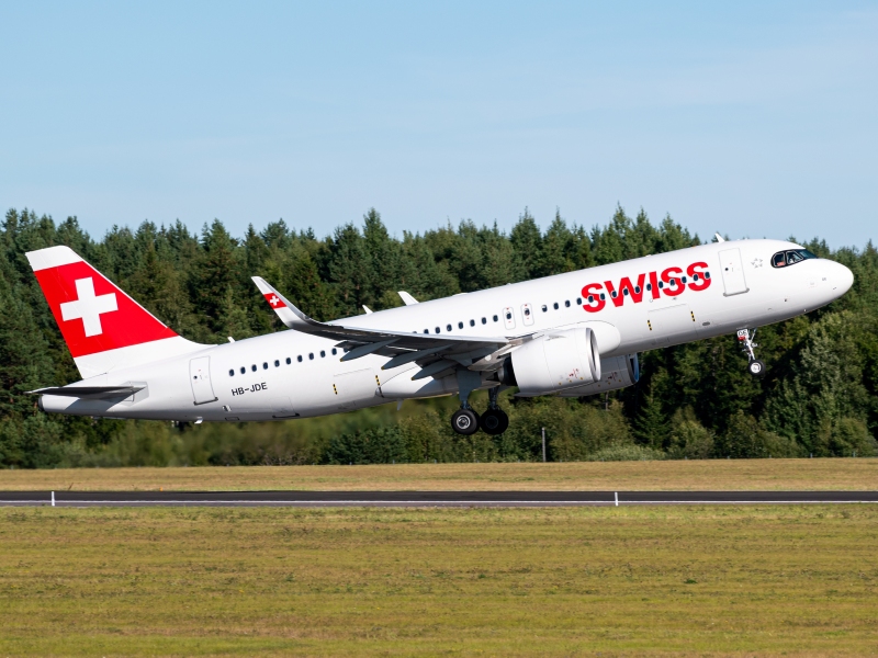Photo of HB-JDE - Swiss International Air Lines Airbus A320NEO at ARN on AeroXplorer Aviation Database