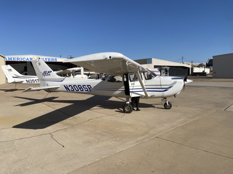 Photo of N308SP - American Flyers Cessna 172 at ADS on AeroXplorer Aviation Database