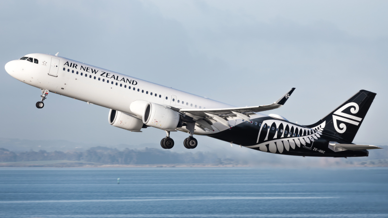 Photo of ZK-NNC - Air New Zealand Airbus A321NEO at AKL on AeroXplorer Aviation Database