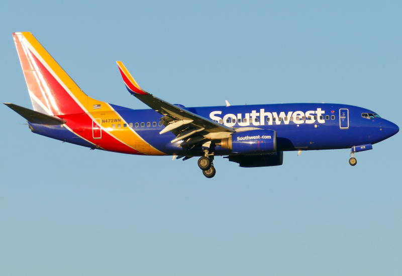 Photo of N472WN - Southwest Airlines Boeing 737-700 at AUS on AeroXplorer Aviation Database