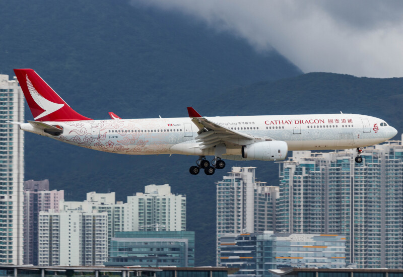 Photo of B-HYP - Cathay Dragon Airbus A330-300 at HKG on AeroXplorer Aviation Database