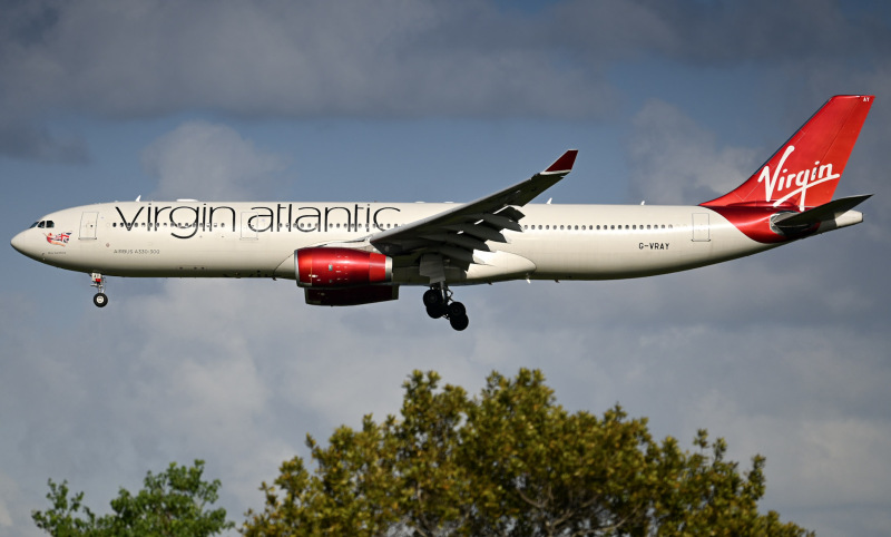 Photo of G-VRAY - Virgin Atlantic Airbus A330-300 at MCO on AeroXplorer Aviation Database