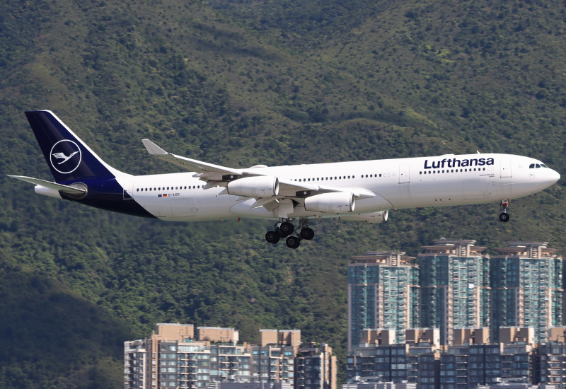 Photo of D-AIGM - Lufthansa Airbus A340-300 at HKG on AeroXplorer Aviation Database