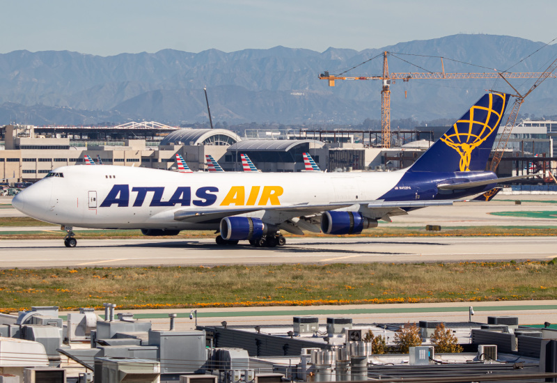 Photo of N452PA - Polar Air Cargo Boeing 747-400F at LAX on AeroXplorer Aviation Database