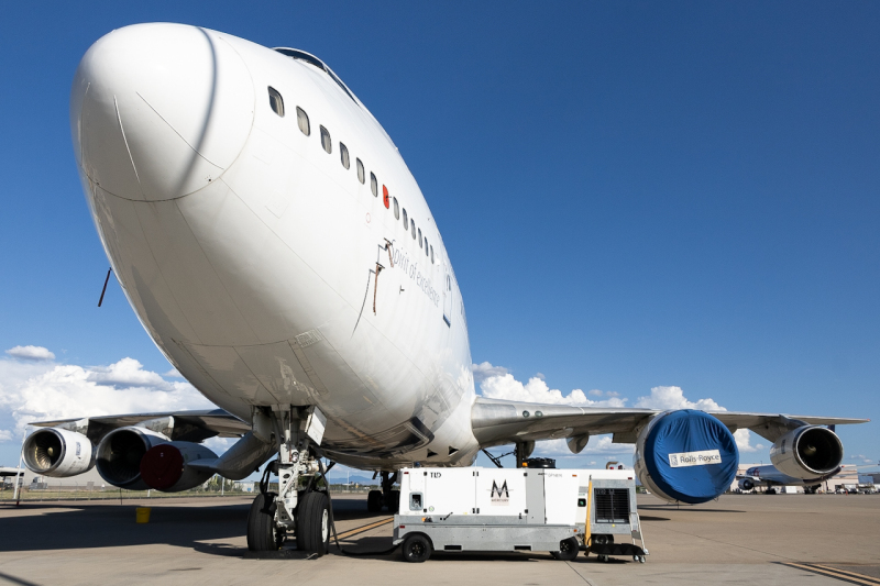 Photo of N787RR - Rolls-Royce Boeing 747-200 at TUS on AeroXplorer Aviation Database