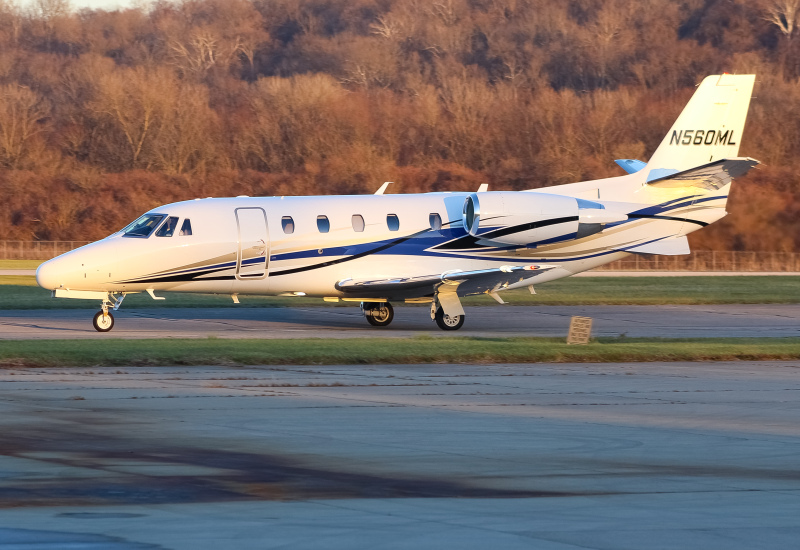 Photo of N560ML - PRIVATE  Cessna 560XLS Citation Excel at LUK on AeroXplorer Aviation Database