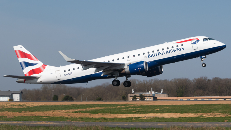 Photo of G-LCYS - BA CityFlyer Embraer E190 at LUX on AeroXplorer Aviation Database