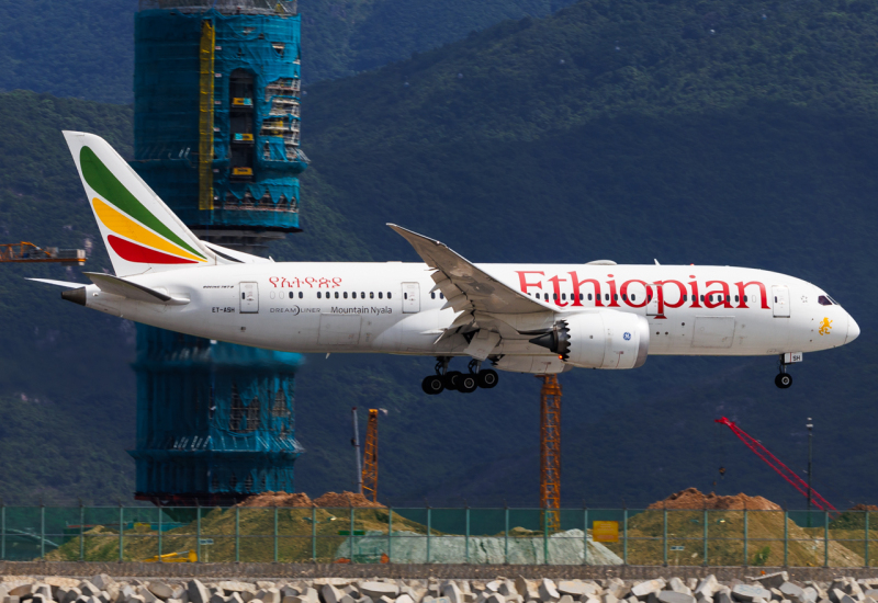 Photo of ET-ASH - Ethiopian Airlines Boeing 787-8 at HKG on AeroXplorer Aviation Database