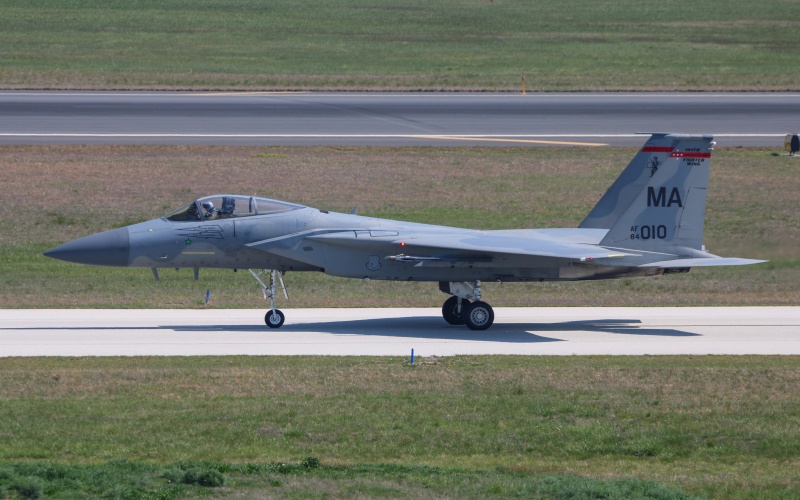 Photo of 84-0010 - USAF - United States Air Force McDonnell Douglas F-15 Eagle at ACY on AeroXplorer Aviation Database