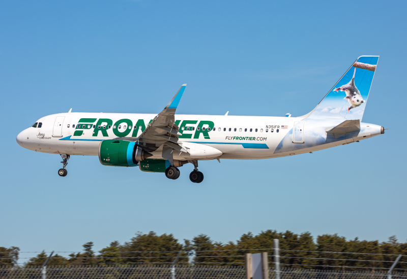 Photo of N351FR - Frontier Airlines Airbus A320NEO at BWI on AeroXplorer Aviation Database