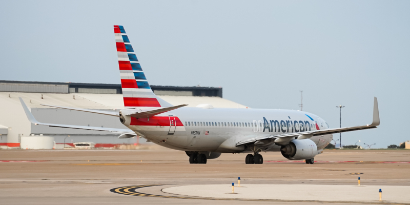Photo of N855NN - American Airlines Boeing 737-800 at DFW on AeroXplorer Aviation Database