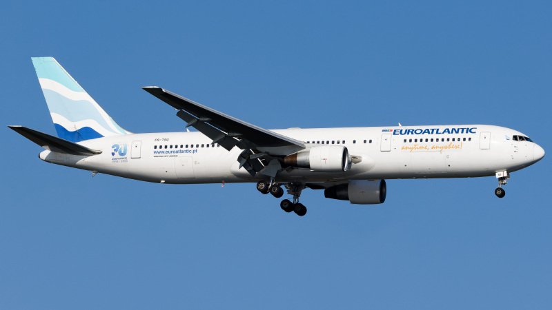 Photo of CS-TSU - Euroatlantic Boeing 767-300ER at JFK on AeroXplorer Aviation Database