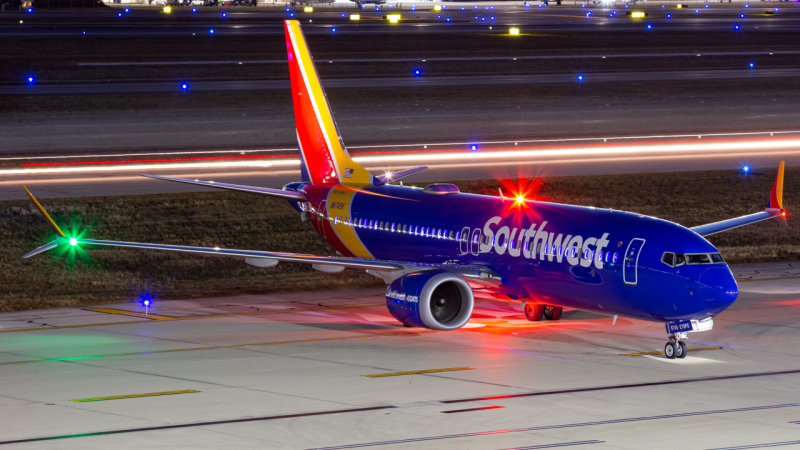 Photo of N8745K - Southwest Airlines Boeing 737 MAX 8 at CMH on AeroXplorer Aviation Database