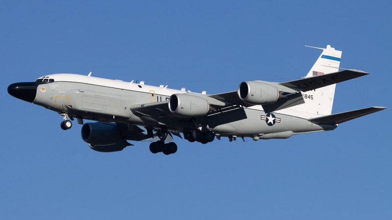 Photo of 64-14845 - USAF - United States Air Force Boeing RC-135 Rivet Joint at OFF on AeroXplorer Aviation Database