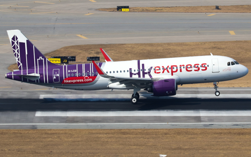 Photo of B-LCQ - Hong Kong Express Airbus A320NEO at HKG on AeroXplorer Aviation Database