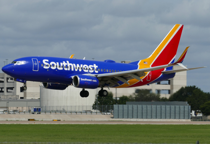 Photo of N969WN - Southwest Airlines Boeing 737-700 at AUS on AeroXplorer Aviation Database