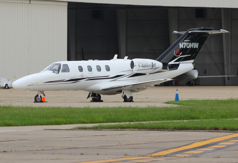 Photo of N70HW - PRIVATE  Cessna Citation 525 at LUK on AeroXplorer Aviation Database