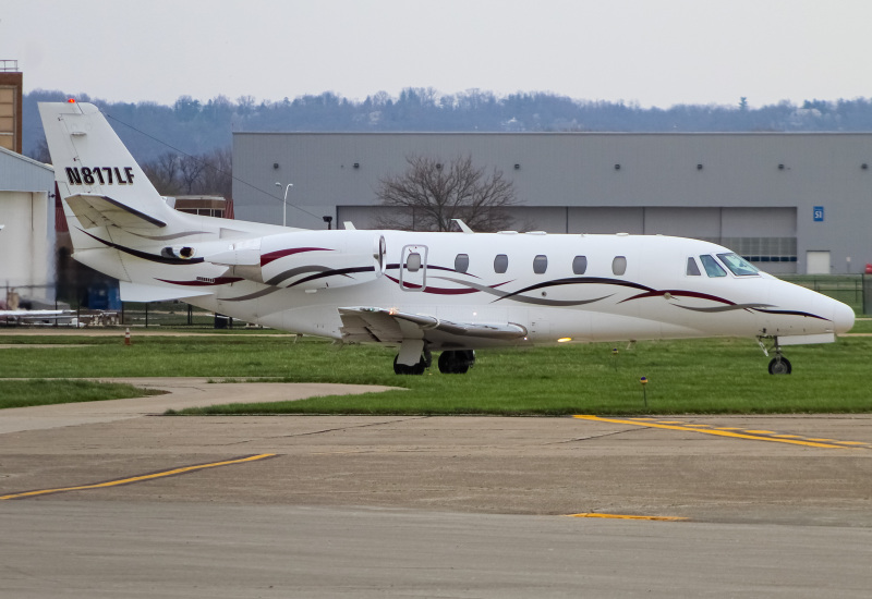 Photo of N817LF - PRIVATE  Cessna Citation 560XL Excel at LUK on AeroXplorer Aviation Database