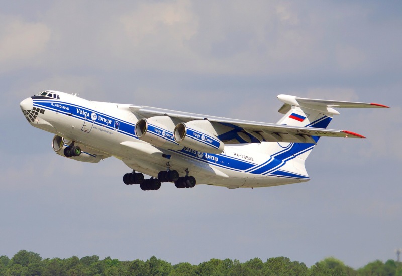 Photo of RA-76503 - Volga-Dnepr Airlines Ilyushin IL-76 at IAH on AeroXplorer Aviation Database