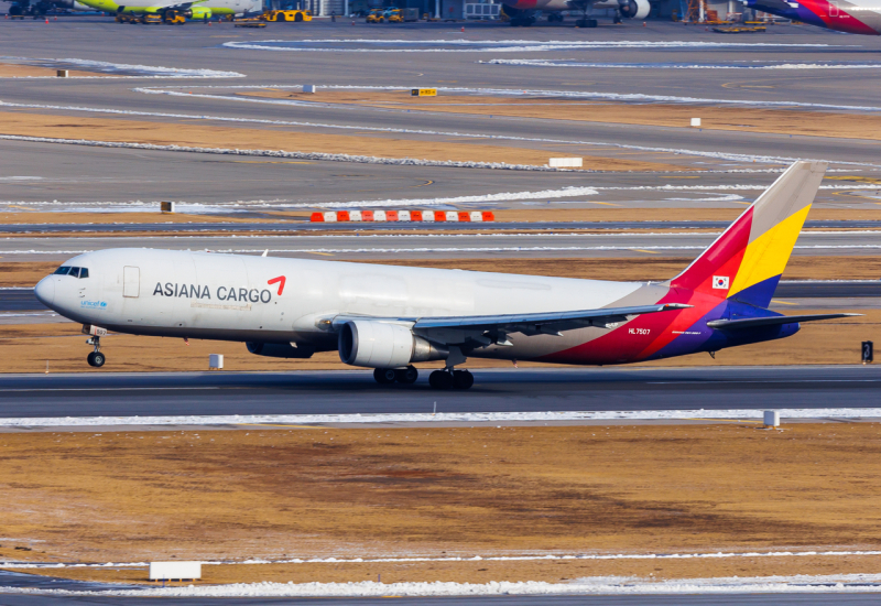 Photo of HL7507 - Asiana Airlines Cargo Boeing 767-300F at ICN on AeroXplorer Aviation Database
