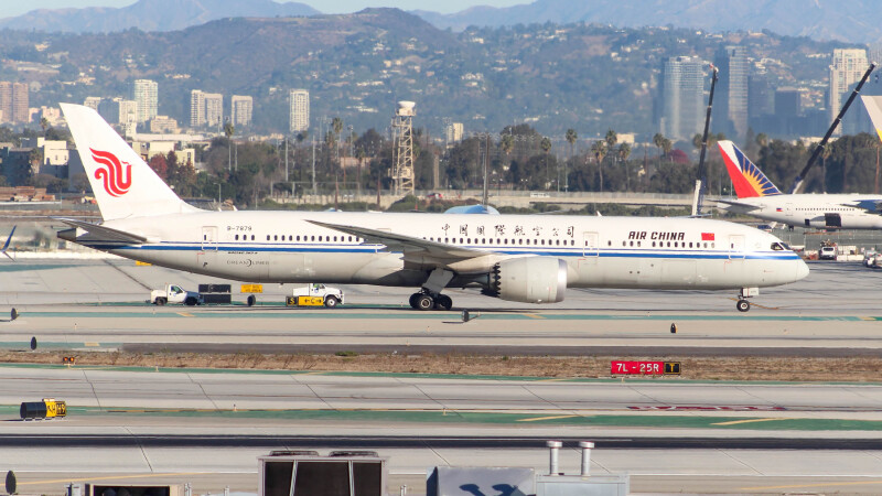 Photo of B-7879 - Air China Boeing 787-9 at LAX on AeroXplorer Aviation Database