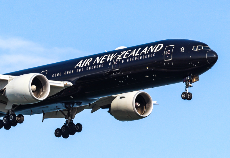 Photo of ZK-OKQ - Air New Zealand Boeing 777-300ER at HKG on AeroXplorer Aviation Database