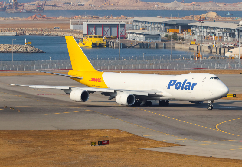 Photo of N852GT - Polar Air Boeing 747-8F at HKG on AeroXplorer Aviation Database