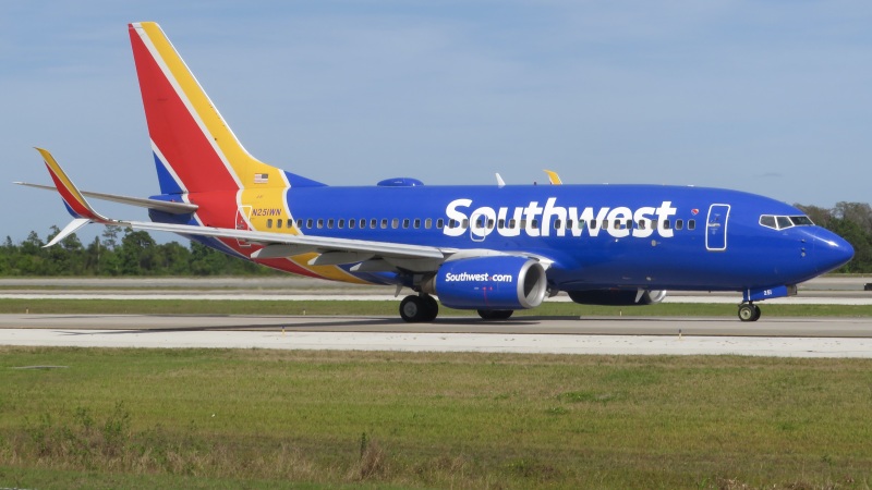 Photo of N251WN - Southwest Airlines Boeing 737-700 at MCO on AeroXplorer Aviation Database