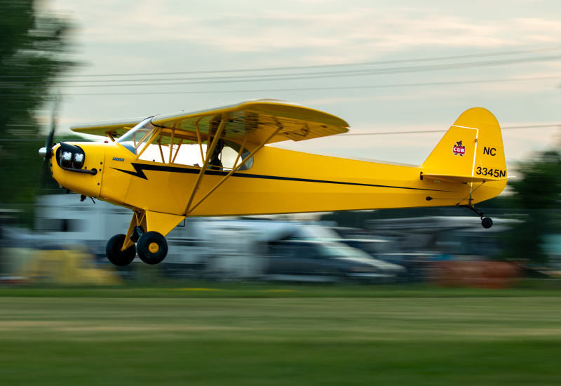 Photo of 3345N - PRIVATE Piper Cub at OSH on AeroXplorer Aviation Database