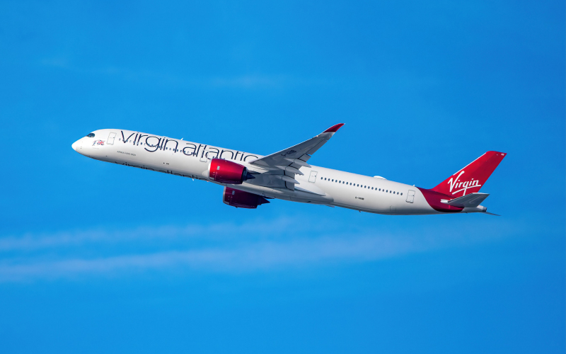 Photo of G-VRNB - Virgin Atlantic Airbus A350-1000 at SFO on AeroXplorer Aviation Database