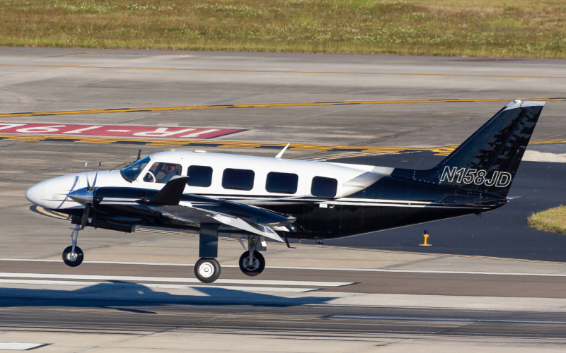 Photo of N158JD - PRIVATE Piper 31 Navajo at TPA on AeroXplorer Aviation Database