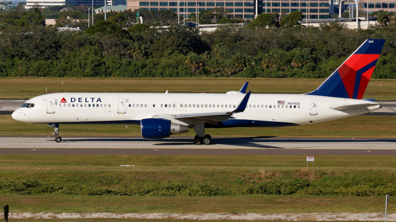 Photo of N541US - Delta Airlines Boeing 757-200 at TPA on AeroXplorer Aviation Database