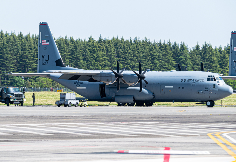 Photo of 15-5692 - USAF - United States Air Force Lockheed C-130J Hercules at OKO on AeroXplorer Aviation Database