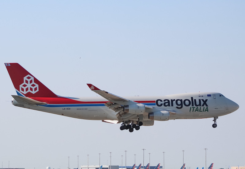 Photo of LX-VCV - CargoLux Boeing 747-400F at ORD on AeroXplorer Aviation Database