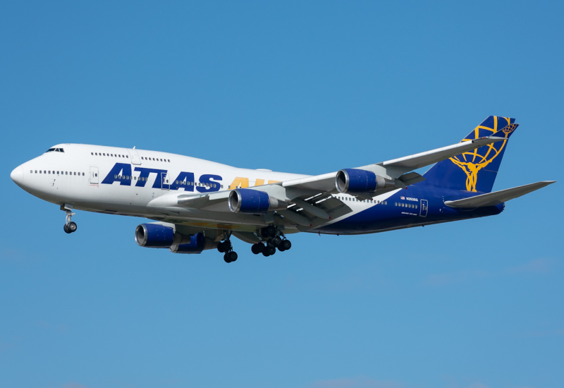 Photo of N263SG - Atlas Air Boeing 747-400 at PIT on AeroXplorer Aviation Database