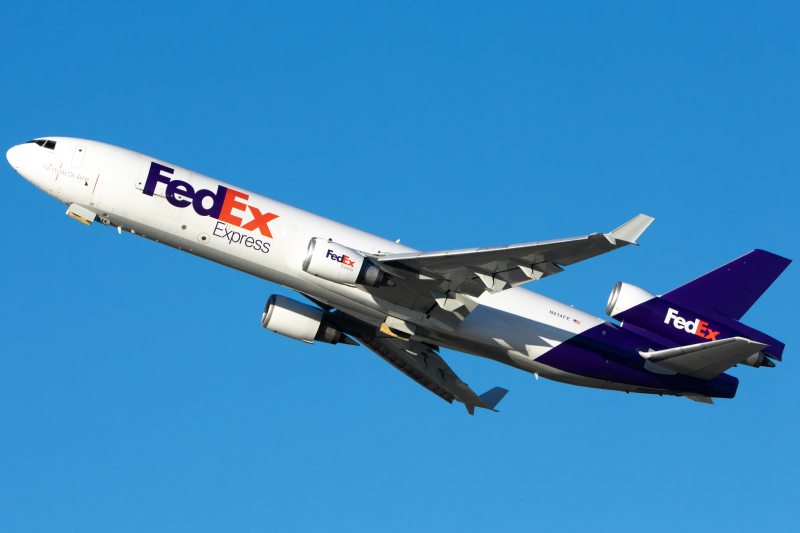 Photo of N614FE - FedEx McDonnell Douglas MD-11F at SJC on AeroXplorer Aviation Database