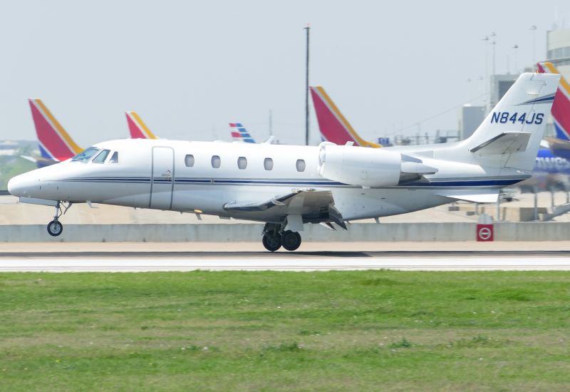 Photo of N844JS - PRIVATE Cessna Citation 560XL Excel at AUS on AeroXplorer Aviation Database