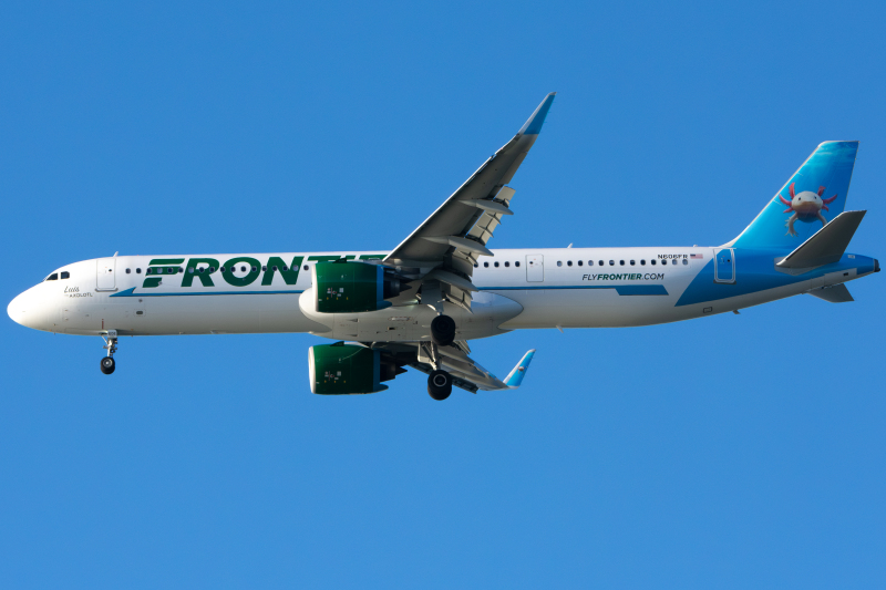 Photo of N606FR - Frontier Airlines Airbus A321NEO at SFO on AeroXplorer Aviation Database